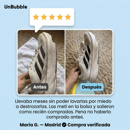 Unbubble® Bolsa de Lavado para Zapatillas 7x3