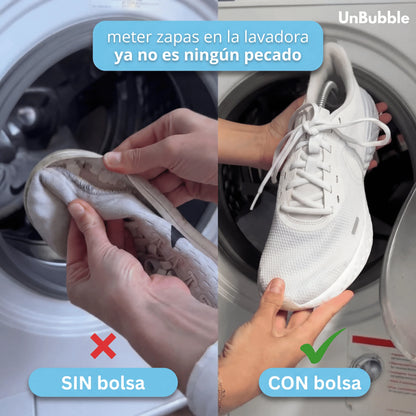 Unbubble® Bolsa de Lavado para Zapatillas 7x3