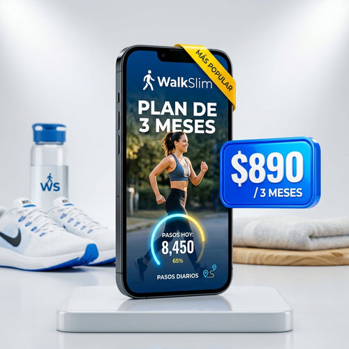 Plan de 3 Mes | Caminata Personalizada, Pasos que Adelgazan